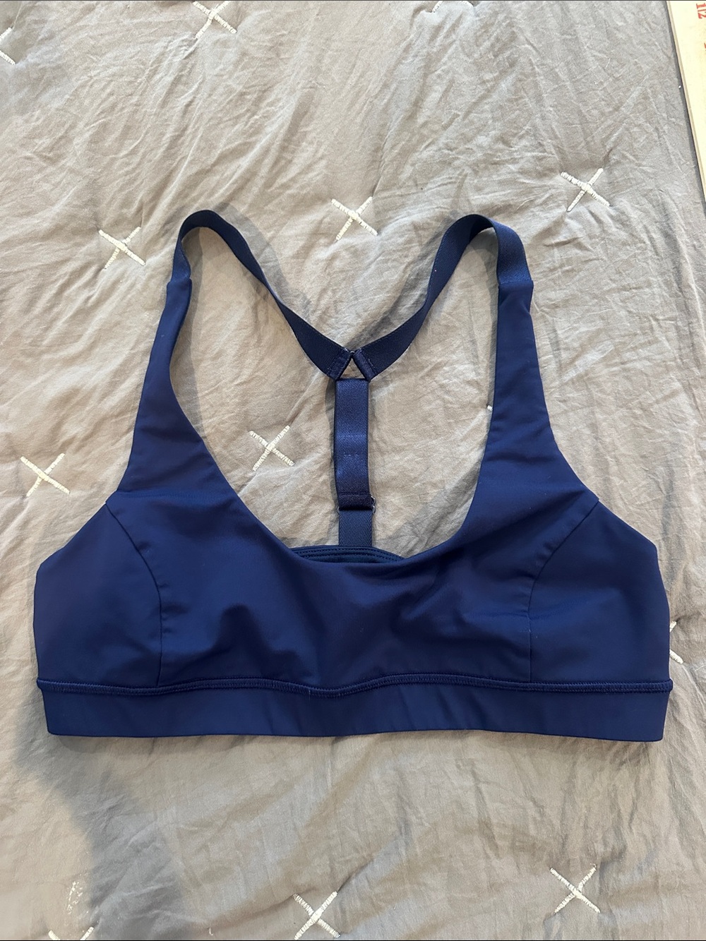 lululemon athletica Deep Navy T-Back Sports Bra